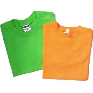 Bundle of 2 Basic T-Shirts Short Sleeve Youth